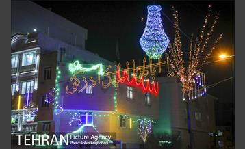 آذین بندی منطقه 21 در ایام شعبانیه 10