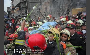 هشتمین روز آواربرداری ساختمان پلاسکو-2 44