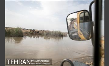 ساخت سیل بند در روستای سابله 13