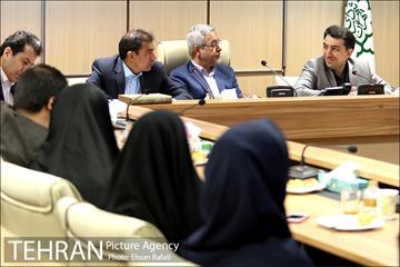 مراسم تکریم امین عارف نیا و معارفه محمد علی کریمی رییس مرکز ارتباطات و امور بین الملل شهرداری تهران 18