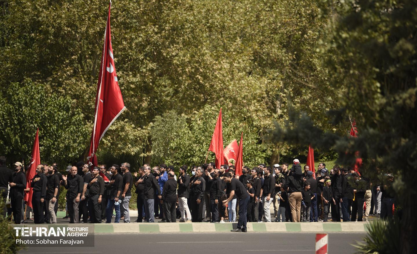 دسته عزاداری دانشگاه امام صادق(ع) در ظهر تاسوعا 22