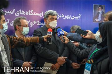 مراسم بهره برداری از ایستگاه برج میلاد 36