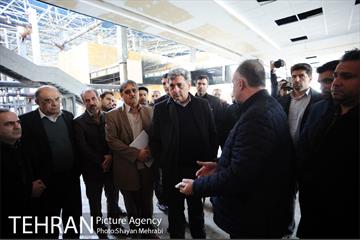 بازدید شهردار تهران از پایانه و پارک سوار شرق 3