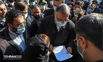 دیدار مردمی شهردار تهران با اهالی منطقه 17