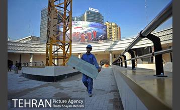 بازدید مدیر عامل متروی تهران از پروژه ایستگاهی میدان ولیعصر 7