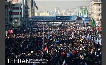 آیین تشییع «سردار قاسم سلیمانی» -3 24