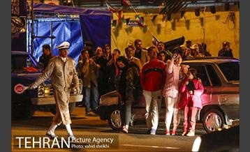 نور افشانی در میدان انقلاب بمناسبت 22 بهمن 7