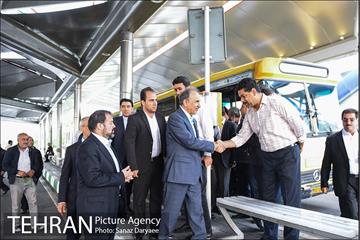 بازدید شهردار تهران از خطوط اتوبوسرانی  20