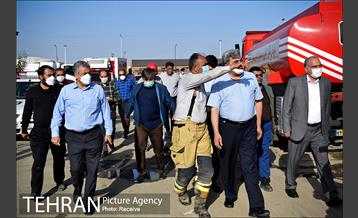 بازدید شهردار تهران از پالایشگاه نفت ری 2