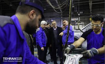 بازدید شهردار تهران از شرکت ایران‌خودرو 33