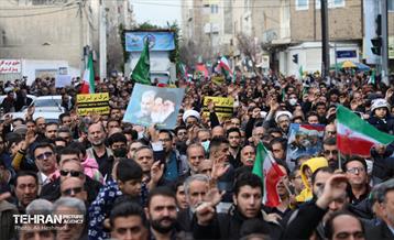 مراسم تشییع شهیده فائزه رحیمی 26