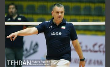 تمرین تیم ملی والیبال زیر نظر سرمربی جدید مونته نگرویی