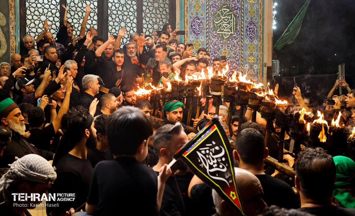 محرم در محله دولت آباد 5