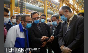 بازدید از اولین قطار ملی مترو 2