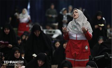 احیای شب بیست‌ویکم ماه رمضان در مصلای امام خمینی (ره) 42