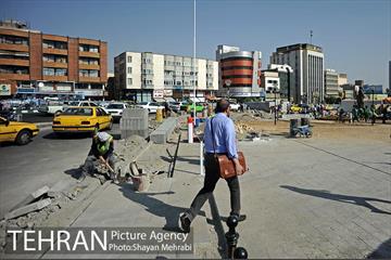 پروژه ساماندهی میدان هفتم تیر در آستانه بهره برداری 1