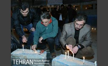 ادای احترام اهالی تئاتر به شهدای آتش نشان‎ 1