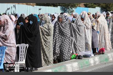 اقامه نماز عید فطر در محله بهرود 20