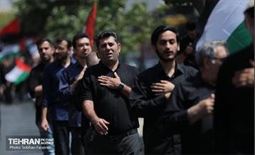 دسته عزاداری دانشگاه امام صادق(ع) در ظهر تاسوعا 42