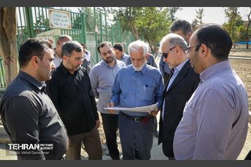 بازدید پرویز سروری از منطقه 17