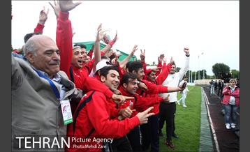 قهرمانی تیم فوتبال هنرمندان در جام جهانی 12