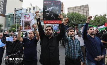 اجتماع مردم تهران در محکومیت جنایت رژیم صهیونیستی 24