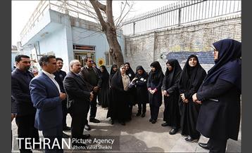 بازدید مدیر کل دفتر شهردار تهران از مدرسه صبح رویش 7