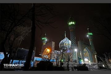 احیای شب بیست‌ویکم ماه رمضان امامزاده پنج تن لویزان 43