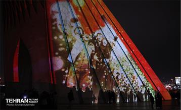 نور افشانی در شب سالگرد پیروزی انقلاب اسلامی - 2 4