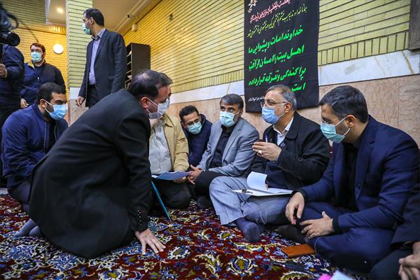 دیدار مردمی شهردار تهران با اهالی منطقه 17