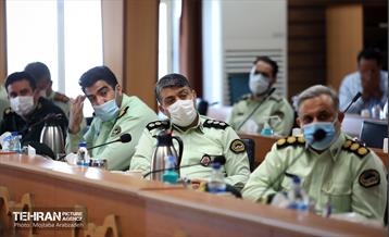 نشست شهردار تهران با فرمانده نیروی انتظامی تهران بزرگ 15