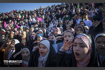 اجتماع بزرگ نوجوانان غرب تهران در پویش سلام فرمانده 38