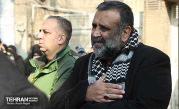 تشییع پیکر شهید محمدرضا خانه عنقا 9