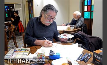 کارگاه کاریکاتور با موضوع درختکاری 7