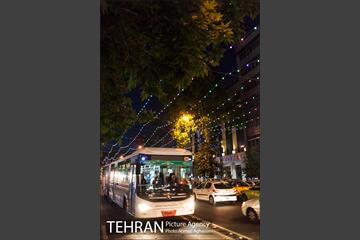 آذین بندی خیابان ولیعصر(عج) به مناسبت نیمه شعبان 13