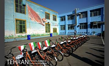 طرح اعطای دوچرخه شهری توسط شهردار تهران به دانش آموزان 29