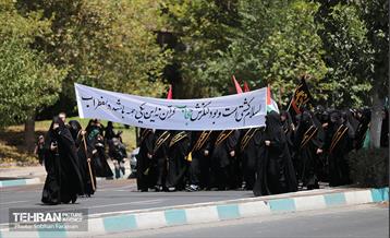 دسته عزاداری دانشگاه امام صادق(ع) در ظهر تاسوعا 21