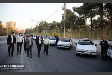 صبحگاه مشترک یگان حفاظت شهرداری تهران با حضور  شهردار تهران 6