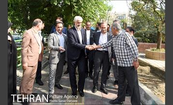 بازدید معاونت اجتماعی از پروژه های اجتماعی و فرهنگی منطقه ۲ تهران 4