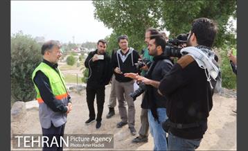 بازدید رییس ستاد اربعین شهرداری تهران از مرکز اسکان خادمین حسین 20