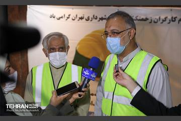مراسم تجلیل از کارگران نمونه شهرداری تهران 4