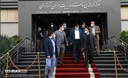 بازدید اعضا شورا شهر تهران از سازمان مدیریت بحران  2
