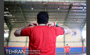 مراسم افتتاحیه تیم فوتبال معلولین 7