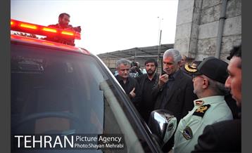 بازدید شهردار تهران از ستاد شهرداری تهران در حرم امام خمینی(ره) 13
