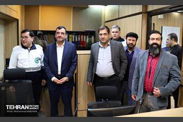 حضور مدیرکل سرمایه انسانی شهرداری تهران در ستاد مدیریت بحران شهرداری تهران 9
