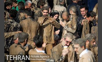 آیین گِل ‌مالی ‌لرستانیهای مقیم پایتخت 15