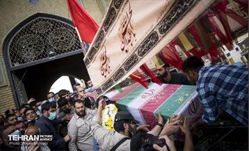 مراسم تشییع پیکر شهید صیاد خدایی 19