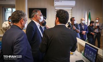 بازدید شهردار  تهران از تجهیزات جدید سازمان مدیریت پسماند 16