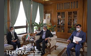 دیدار شهردار تهران با سفیر ژاپن 16
