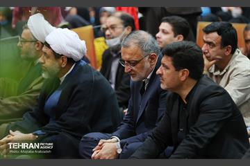 حضور شهردار تهران در گلزار شهدای کرمان 4